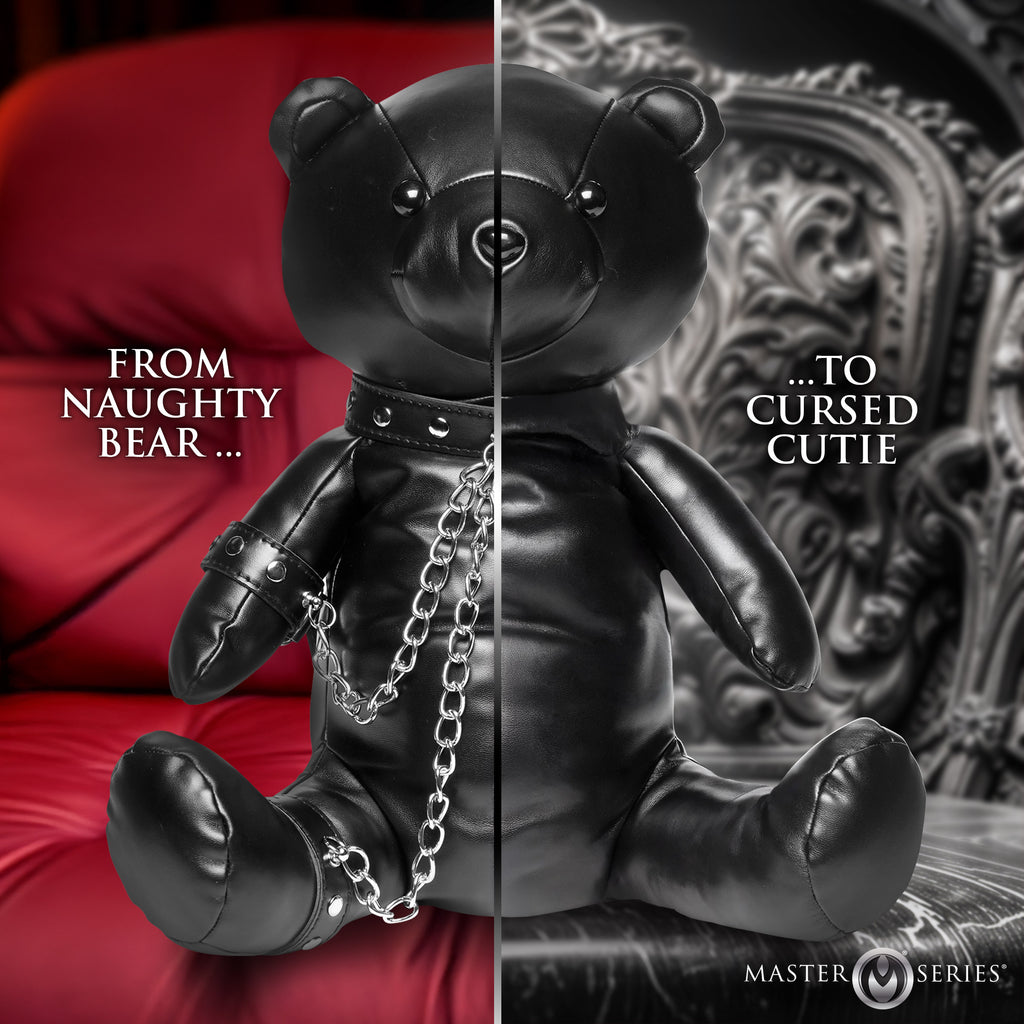 Master Series BDSM Bear Backpack Black