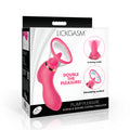 Lickgasm Plump Pleasure Licking & Sucking Clitoral Stimulator Pink