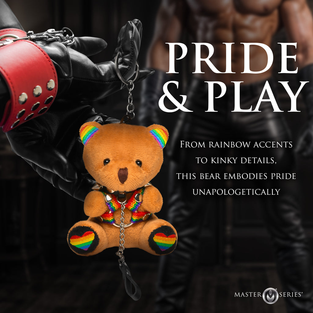 Master Series Pride Bear Keychain Multi