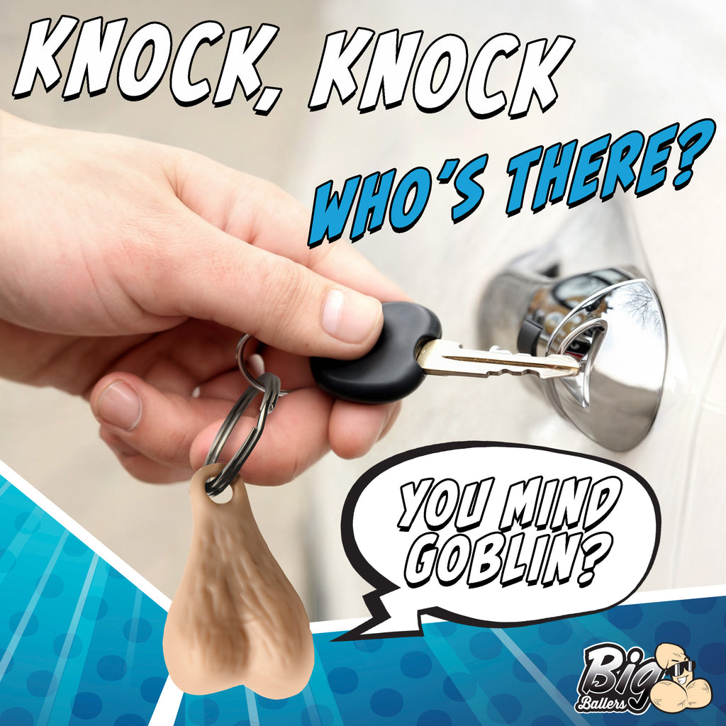 Big Ballers Big Ballers Keychain - Black Flesh