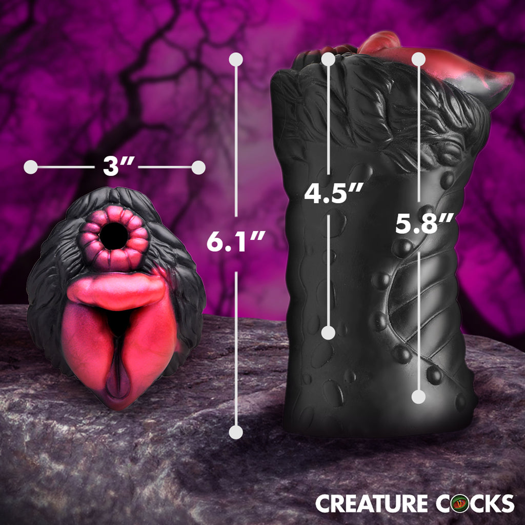 Creature Cocks Savage She-Wolf Silicone Stroker Multi