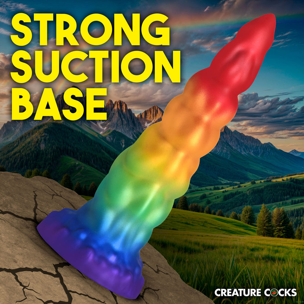 Creature Cocks Magic Rider Unicorn Silicone Dildo Multi