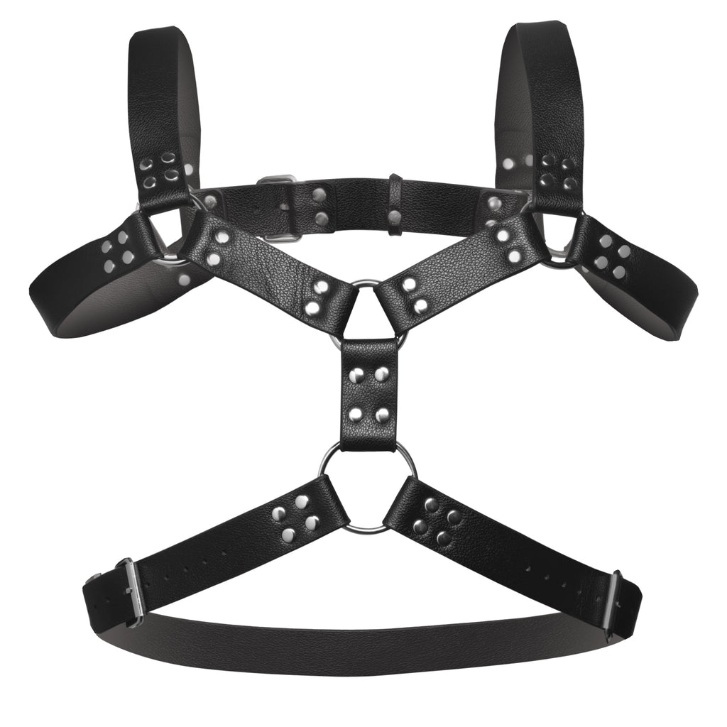 Strict 6 O-Ring Chest Harness Black