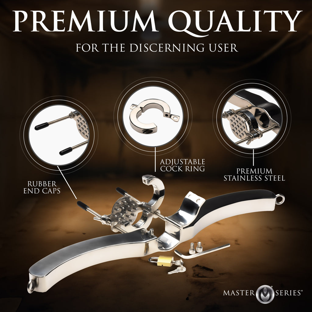 Master Series Stainless Steel Humbler with Ball Crusher Grey