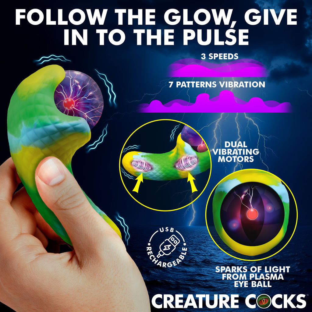 Creature Cocks Electric Eye Plasma Vibrator Multi