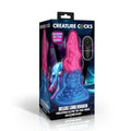 Creature Cocks Deluxe Lord Kraken Vibrating Glow-in-the-Dark Silicone Dildo Multi