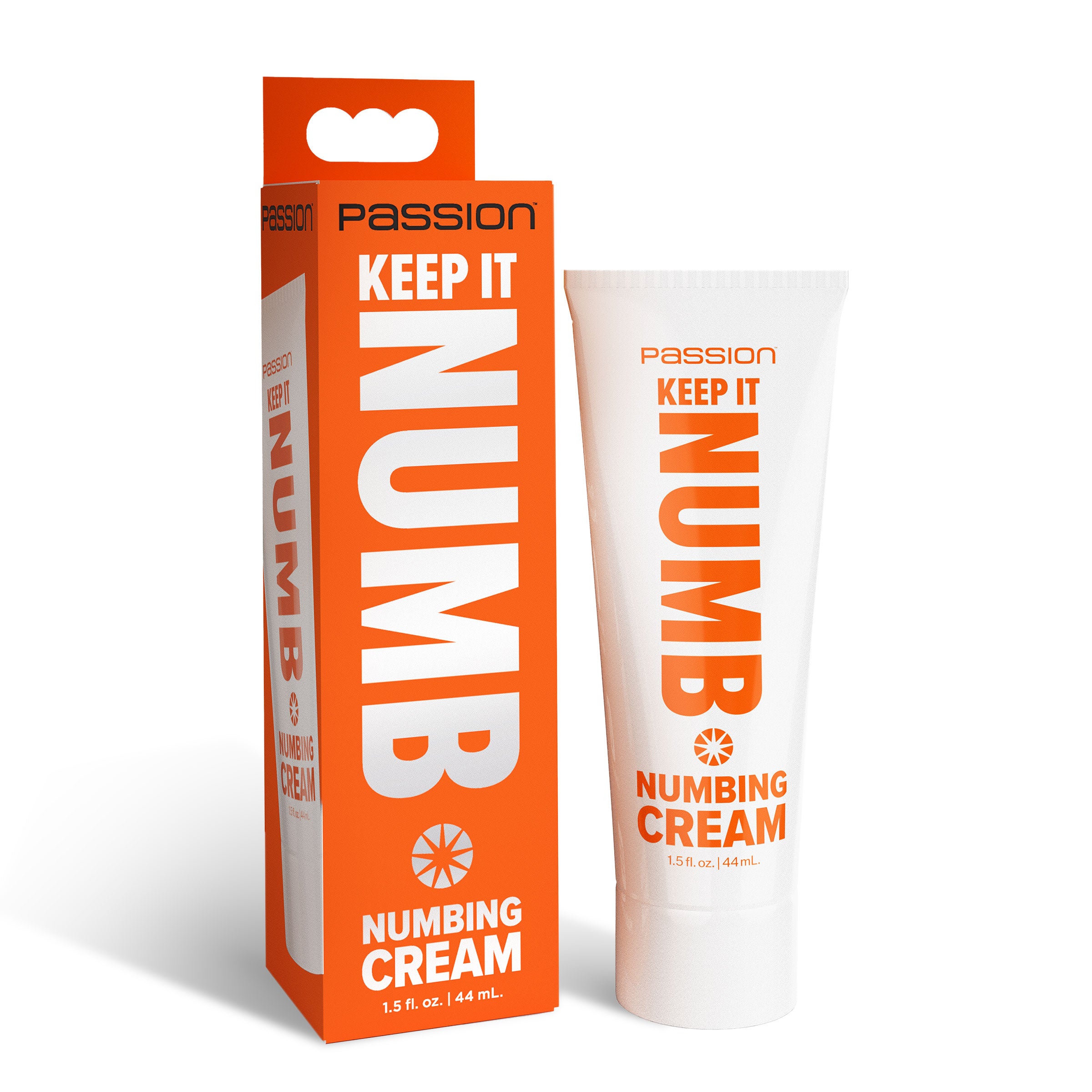 Passion Lubricants Keep it Numb Numbing Cream 1.5oz White