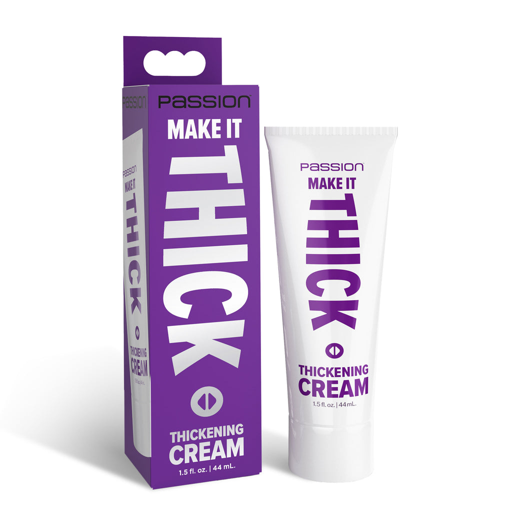 Passion Lubricants Make it Thick Thickening Cream 1.5oz White