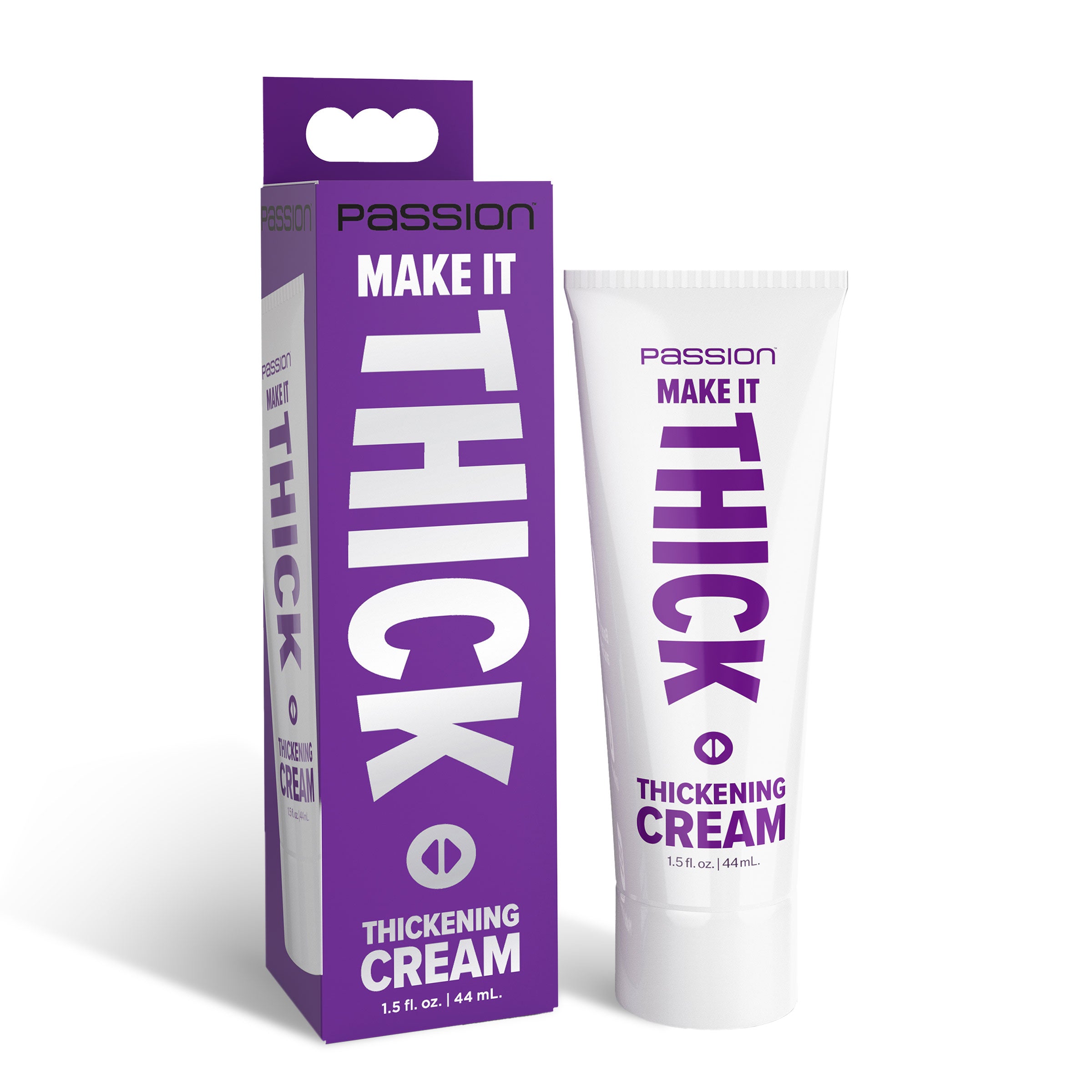 Passion Lubricants Make it Thick Thickening Cream 1.5oz White