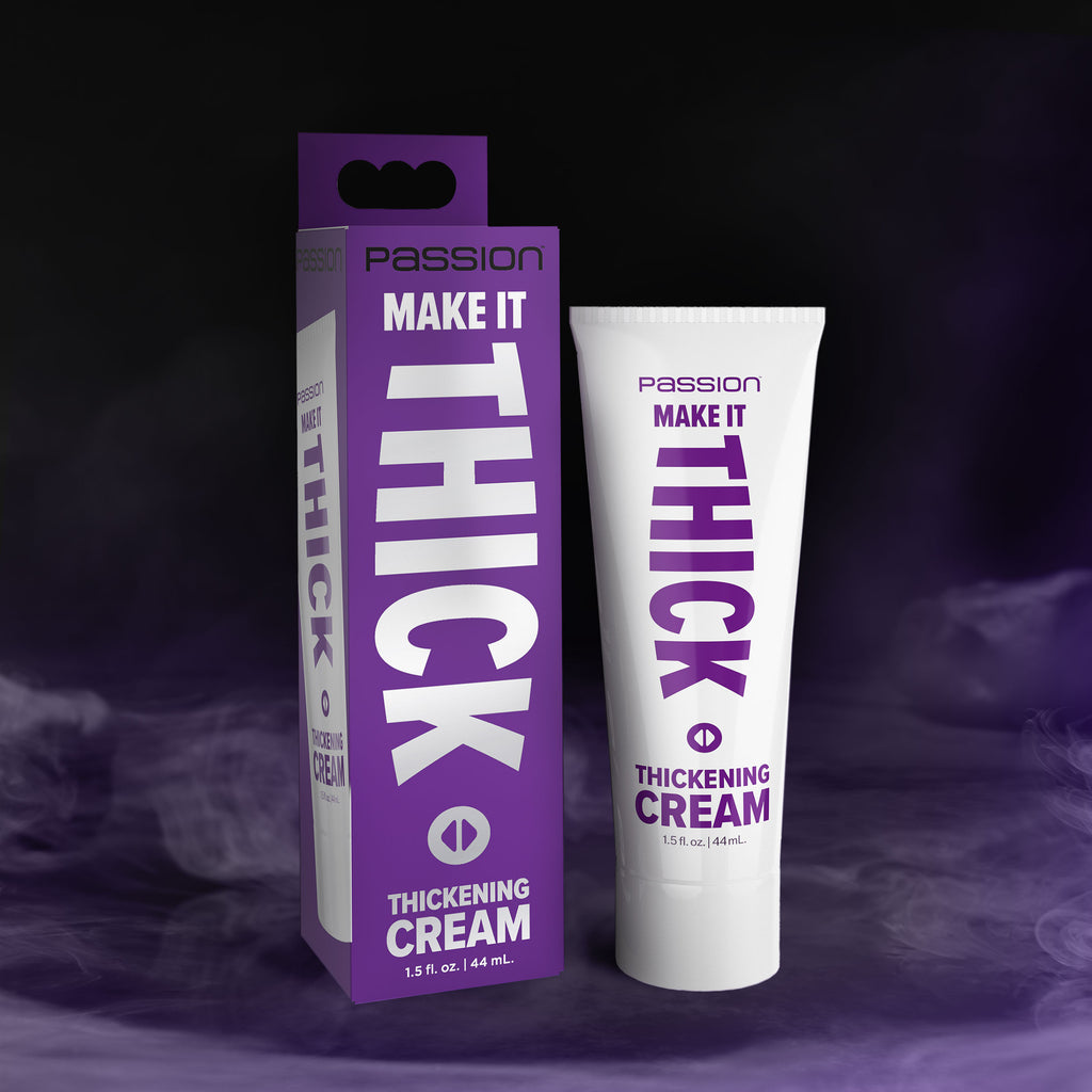 Passion Lubricants Make it Thick Thickening Cream 1.5oz White
