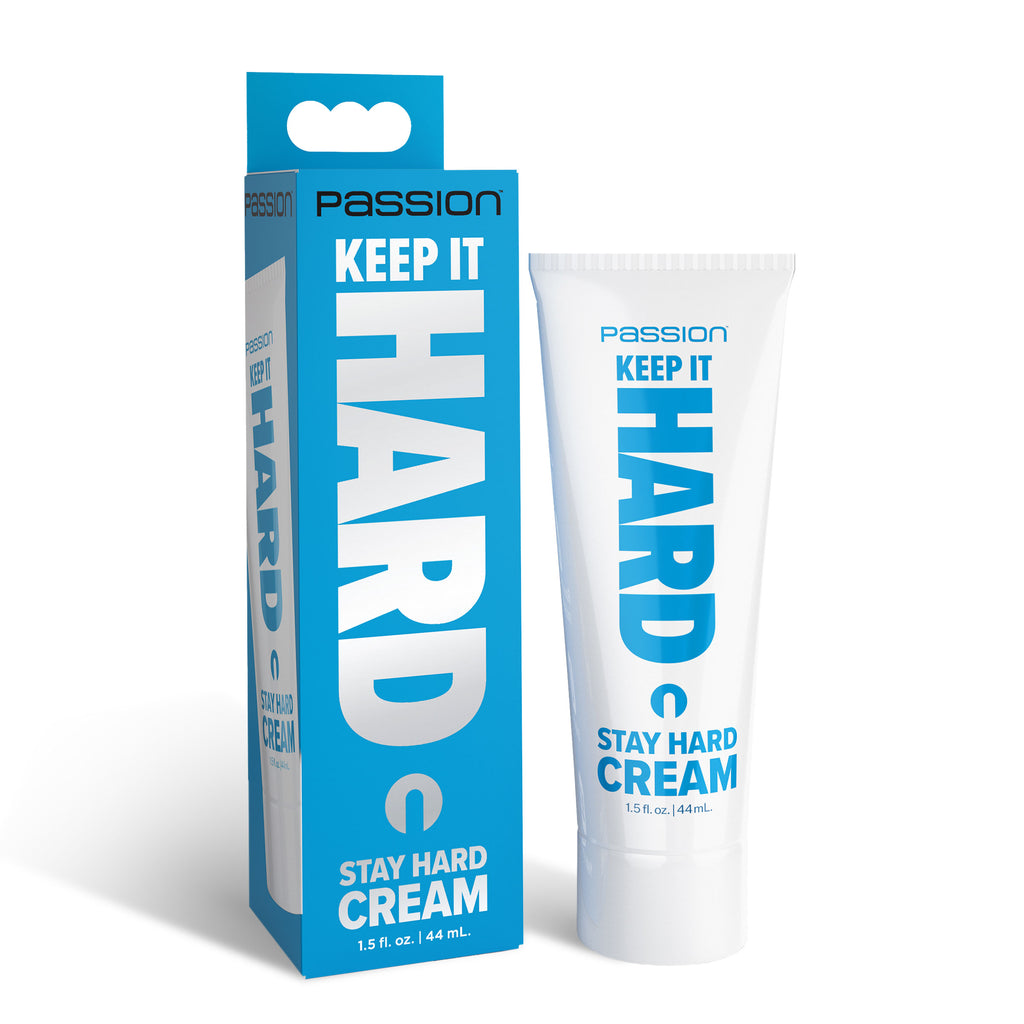 Passion Lubricants Keep it Hard Stay Hard Cream 1.5oz White