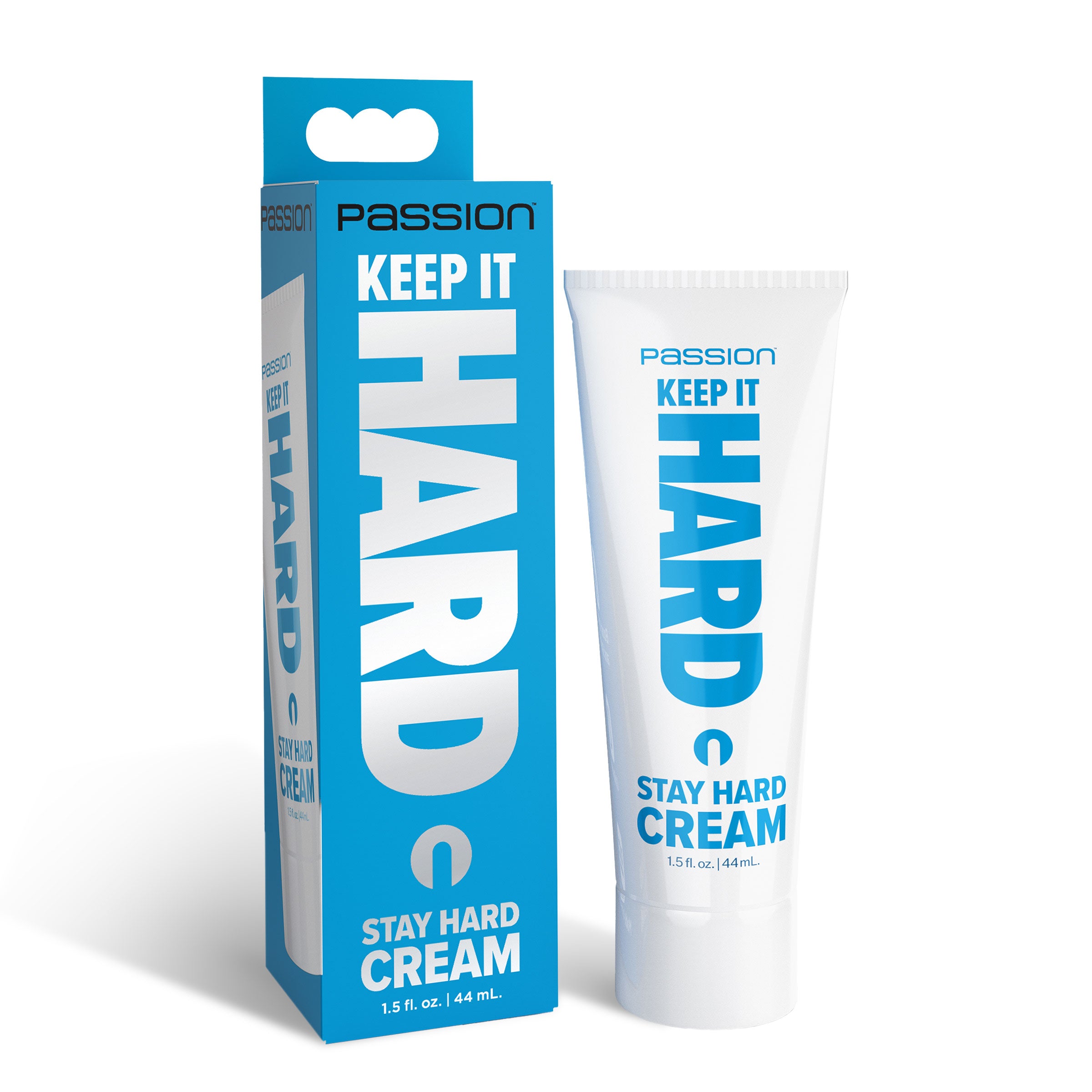 Passion Lubricants Keep it Hard Stay Hard Cream 1.5oz White