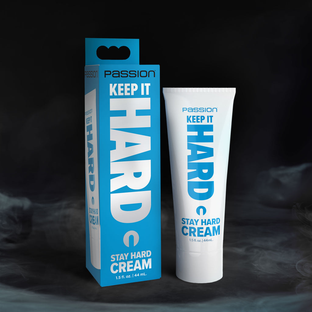 Passion Lubricants Keep it Hard Stay Hard Cream 1.5oz White