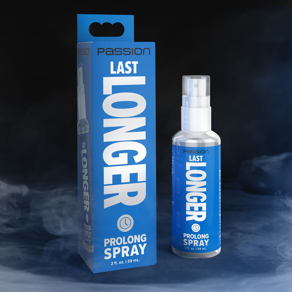 Passion Lubricants Last Longer Prolong Spray 2oz Clear