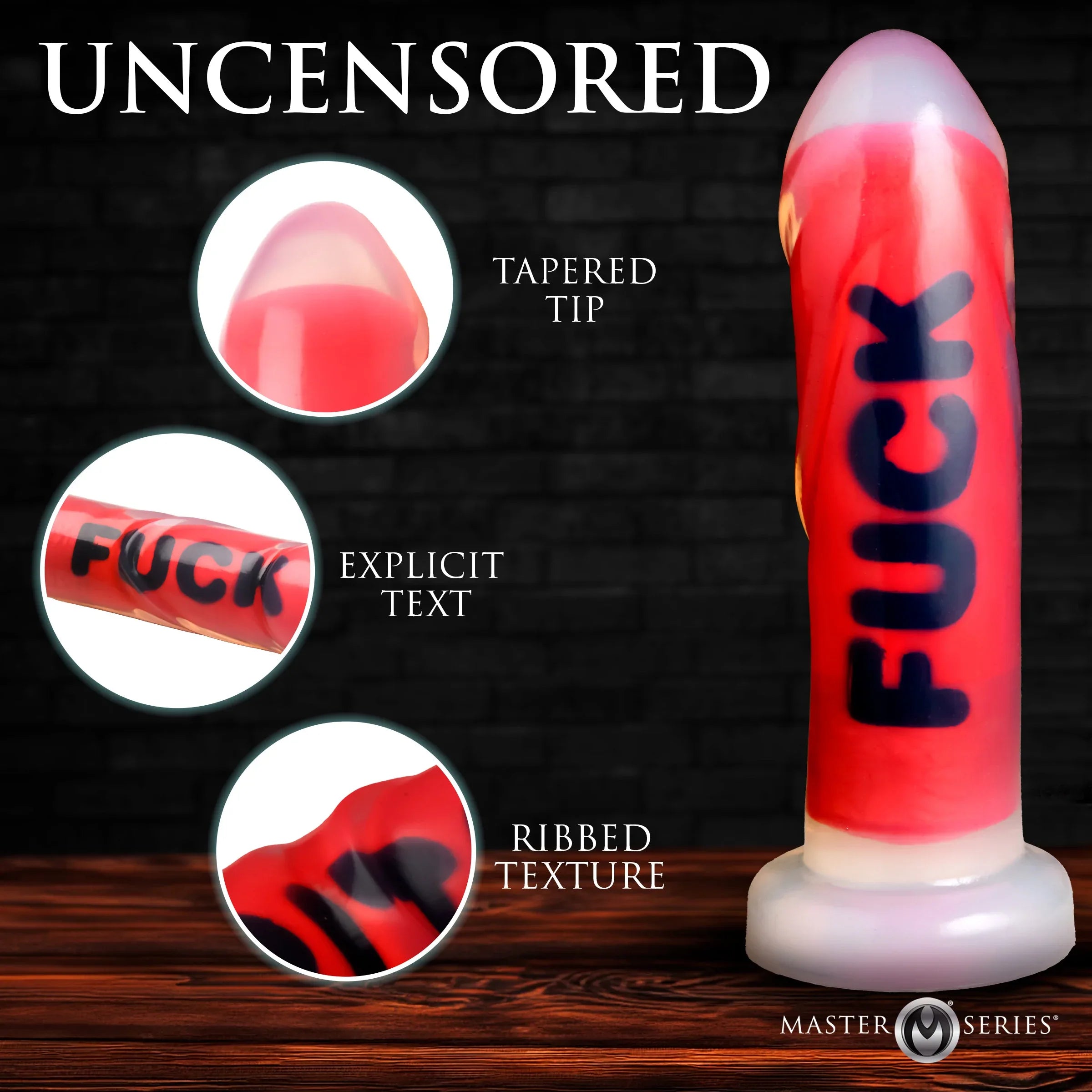 Master Series Fuck Silicone Dildo - IntimaVibes