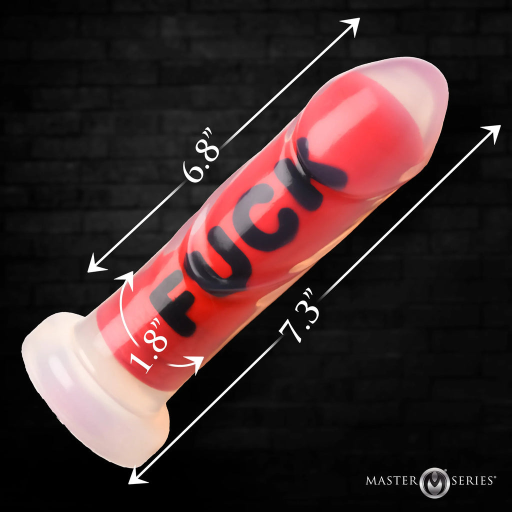 Master Series Fuck Silicone Dildo - IntimaVibes