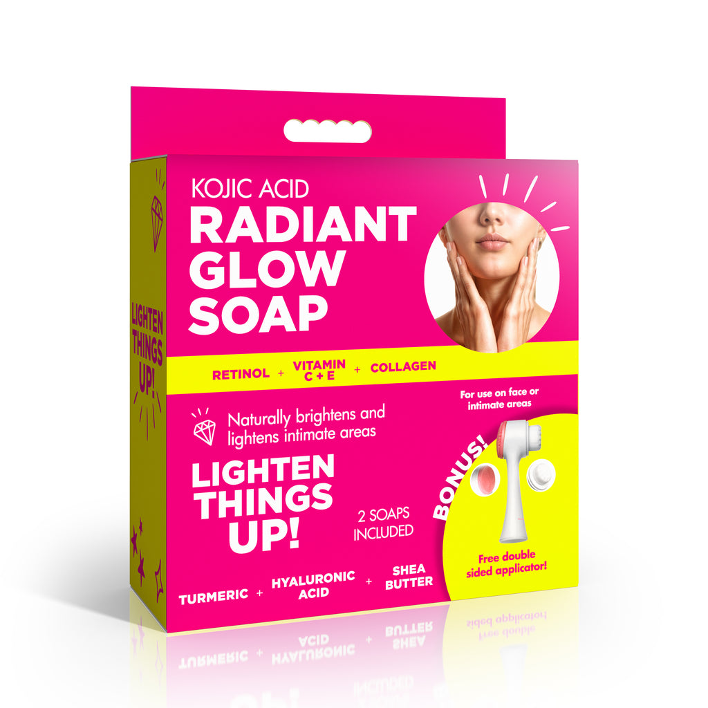 CleanStream Glow Kojic Acid Brightening Dark Spot Remover Soap Yellow