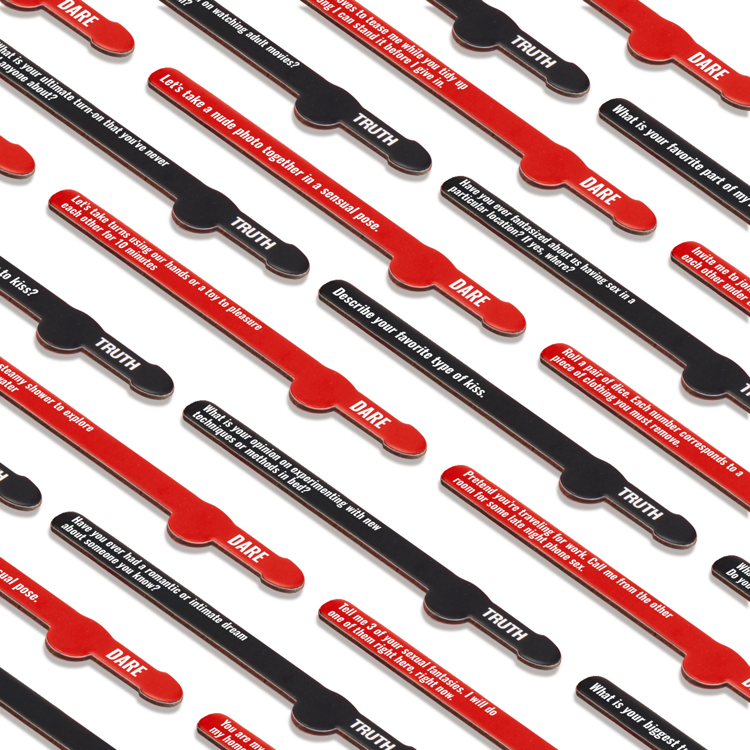 Frisky Pick A Pecker Adult Truth or Dare Kinky Edition Black