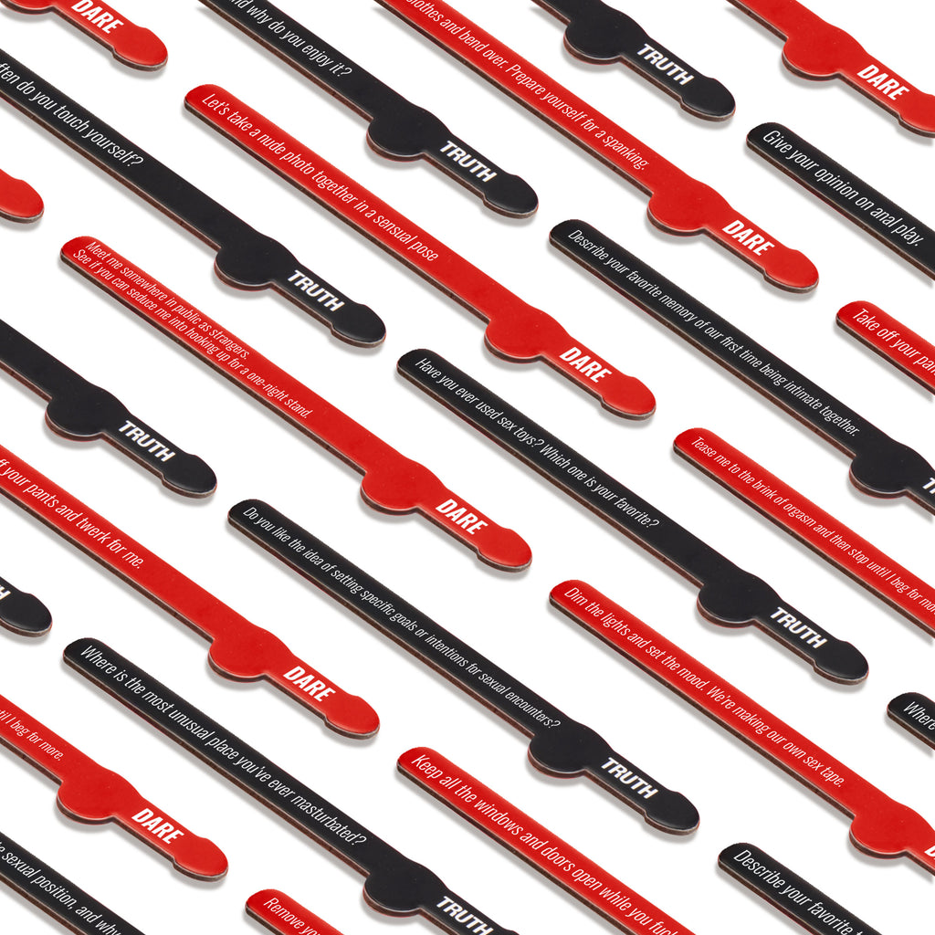 Frisky Pick A Pecker Adult Truth or Dare X-Rated Edition Red