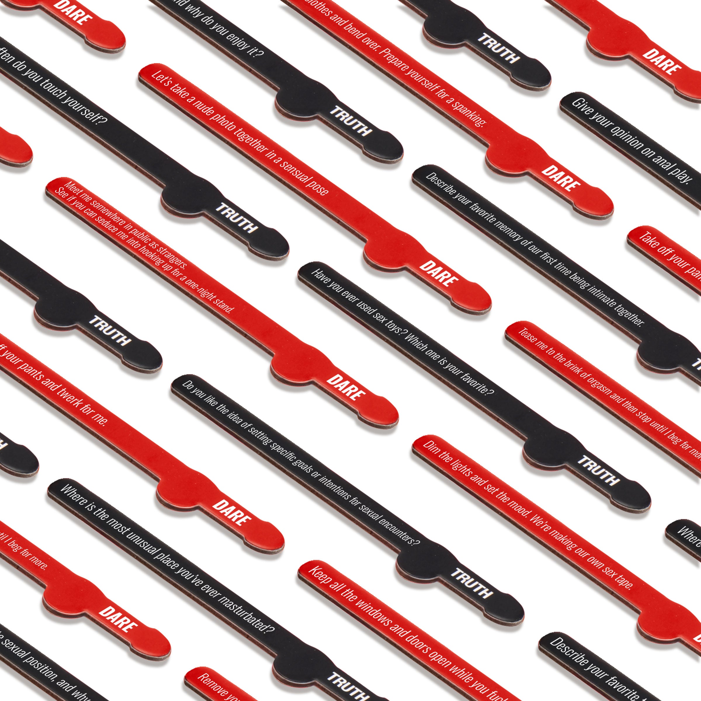 Frisky Pick A Pecker Adult Truth or Dare X-Rated Edition Red