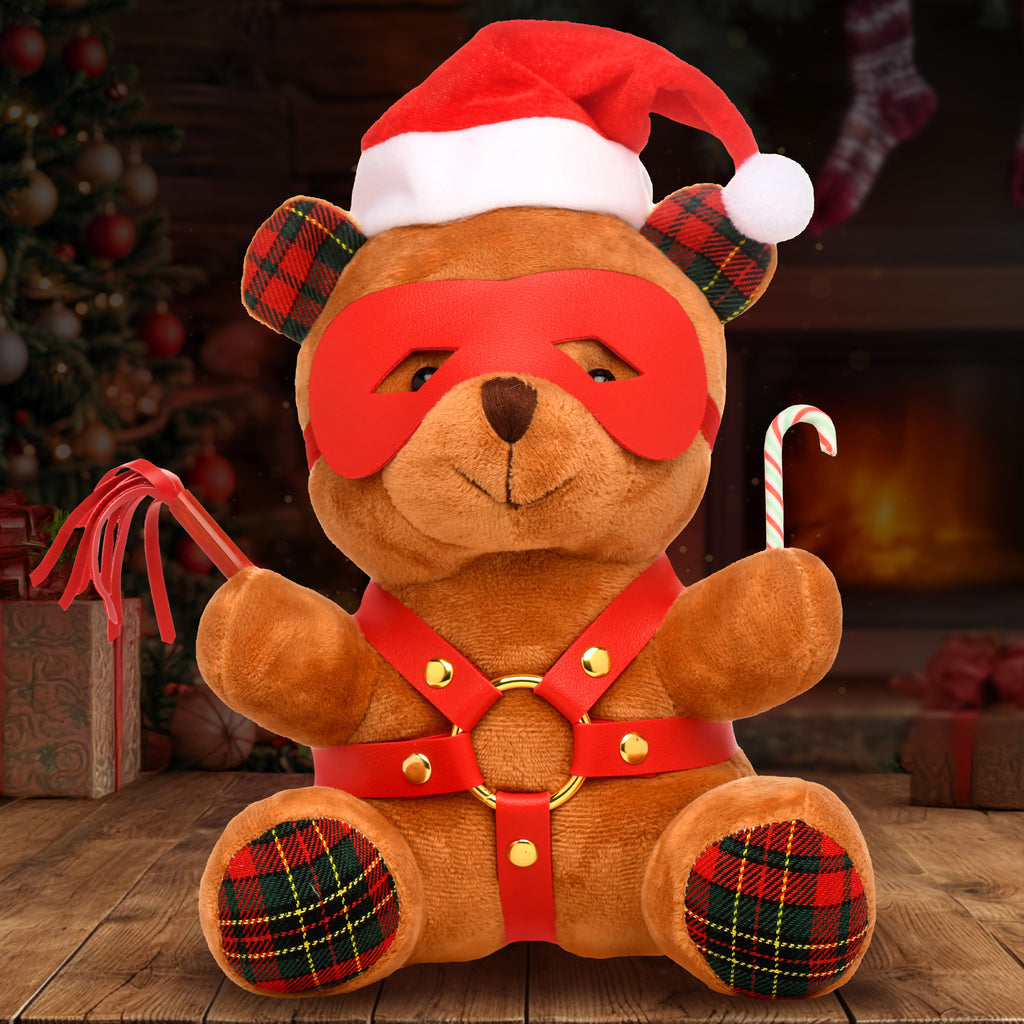 Master Series Holiday Bondage Bear - Brown Brown