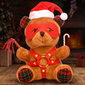 Master Series Holiday Bondage Bear - Brown Brown