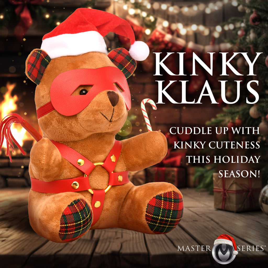 Master Series Holiday Bondage Bear - Brown Brown