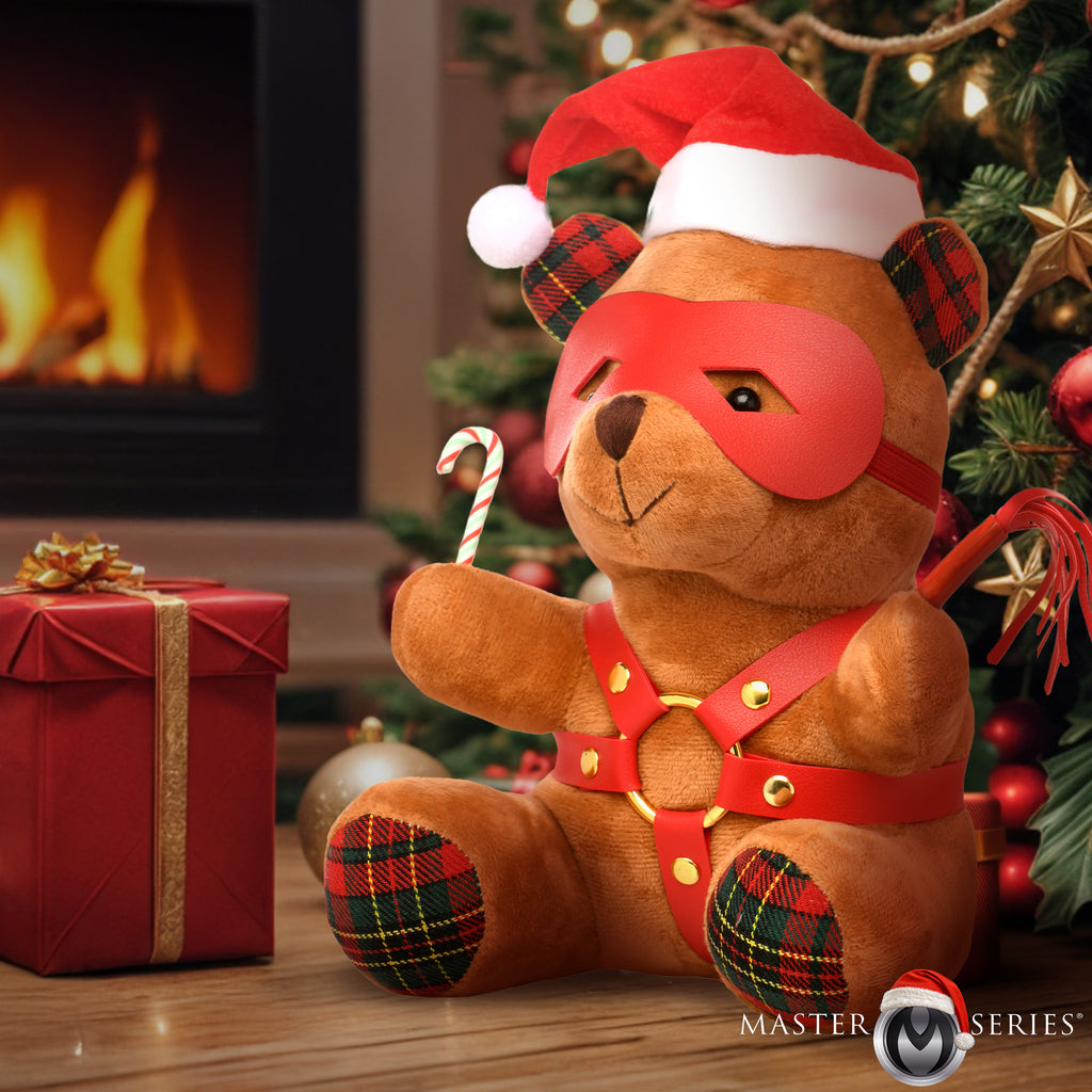 Master Series Holiday Bondage Bear - Brown Brown
