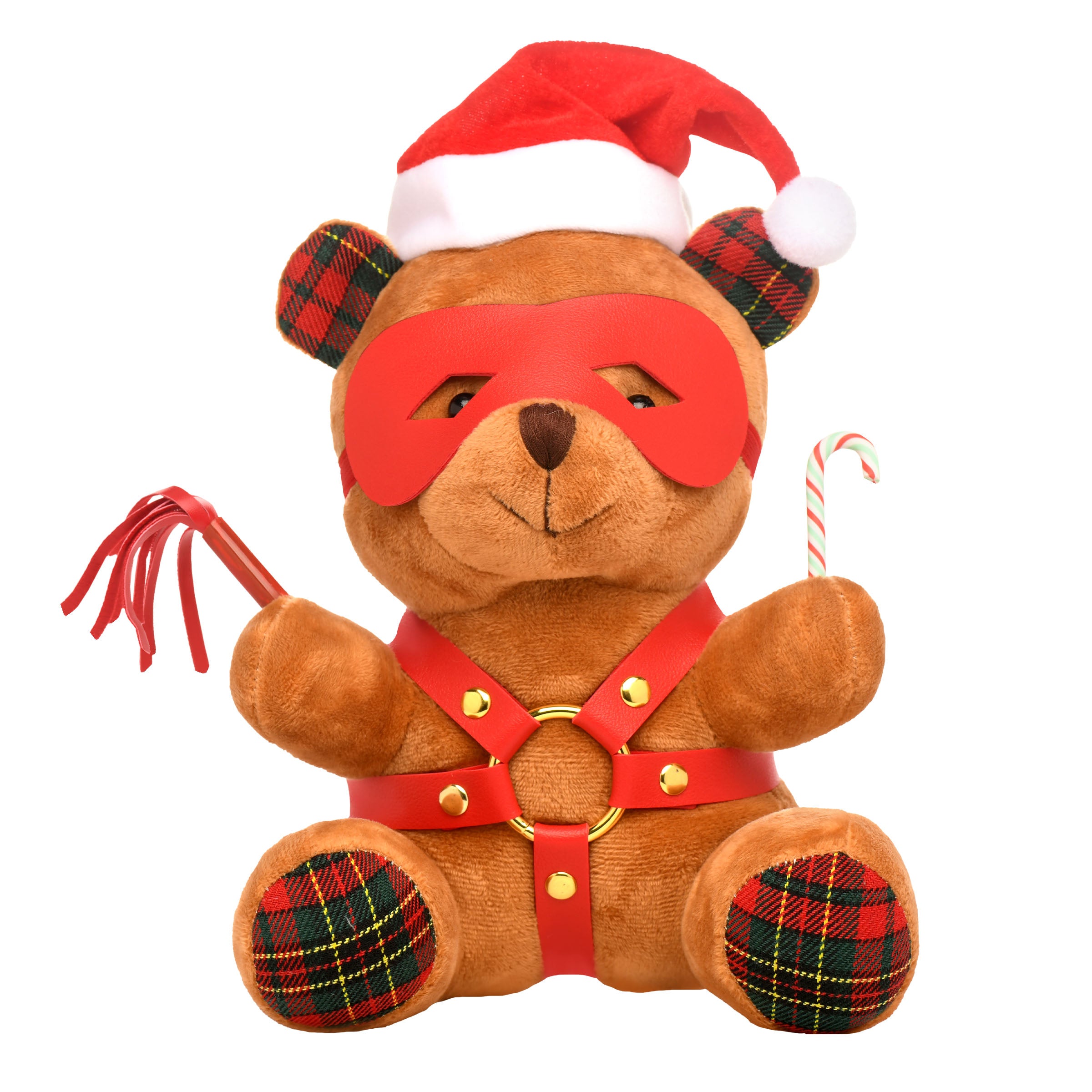 Master Series Holiday Bondage Bear - Brown Brown