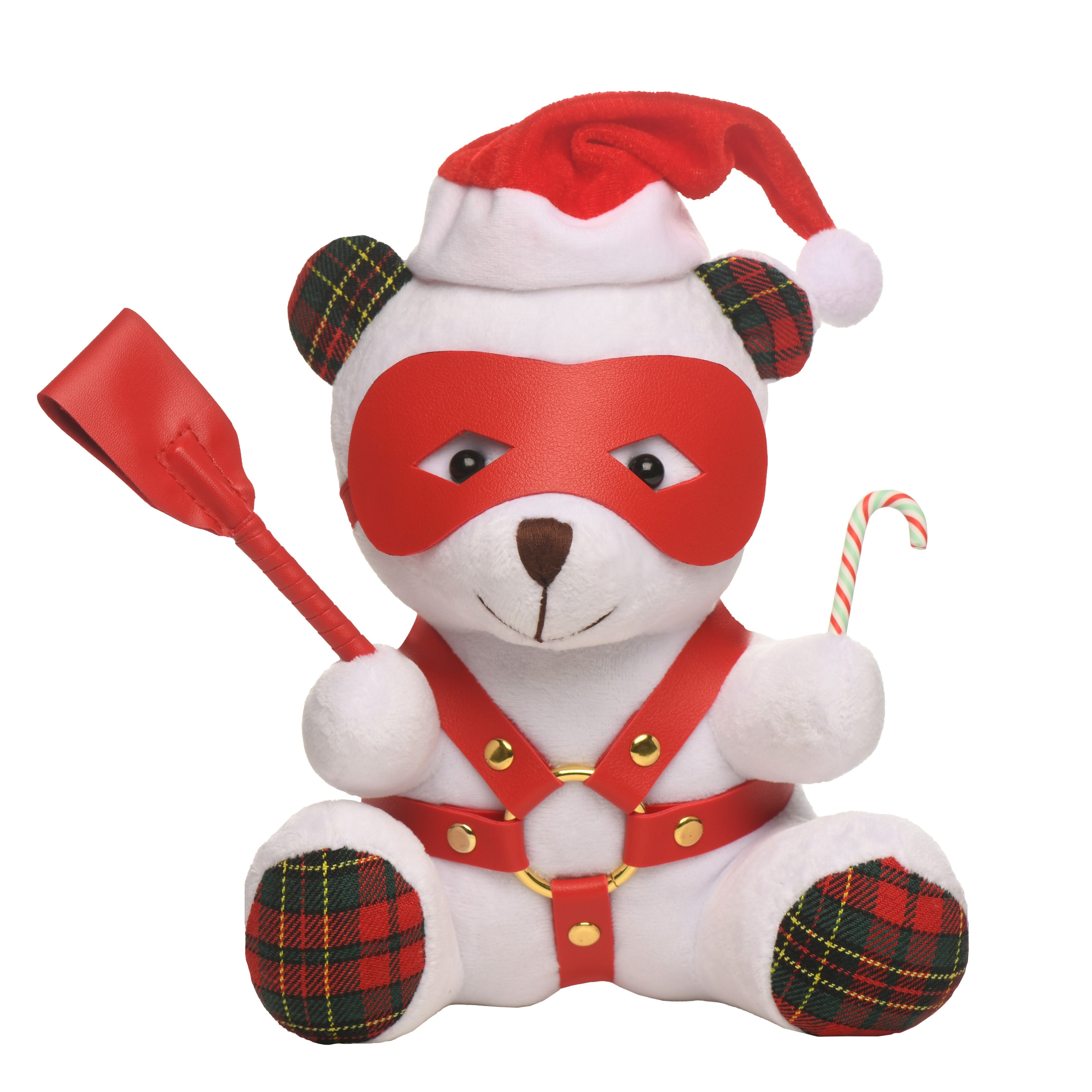 Master Series Holiday Bondage Bear - White White