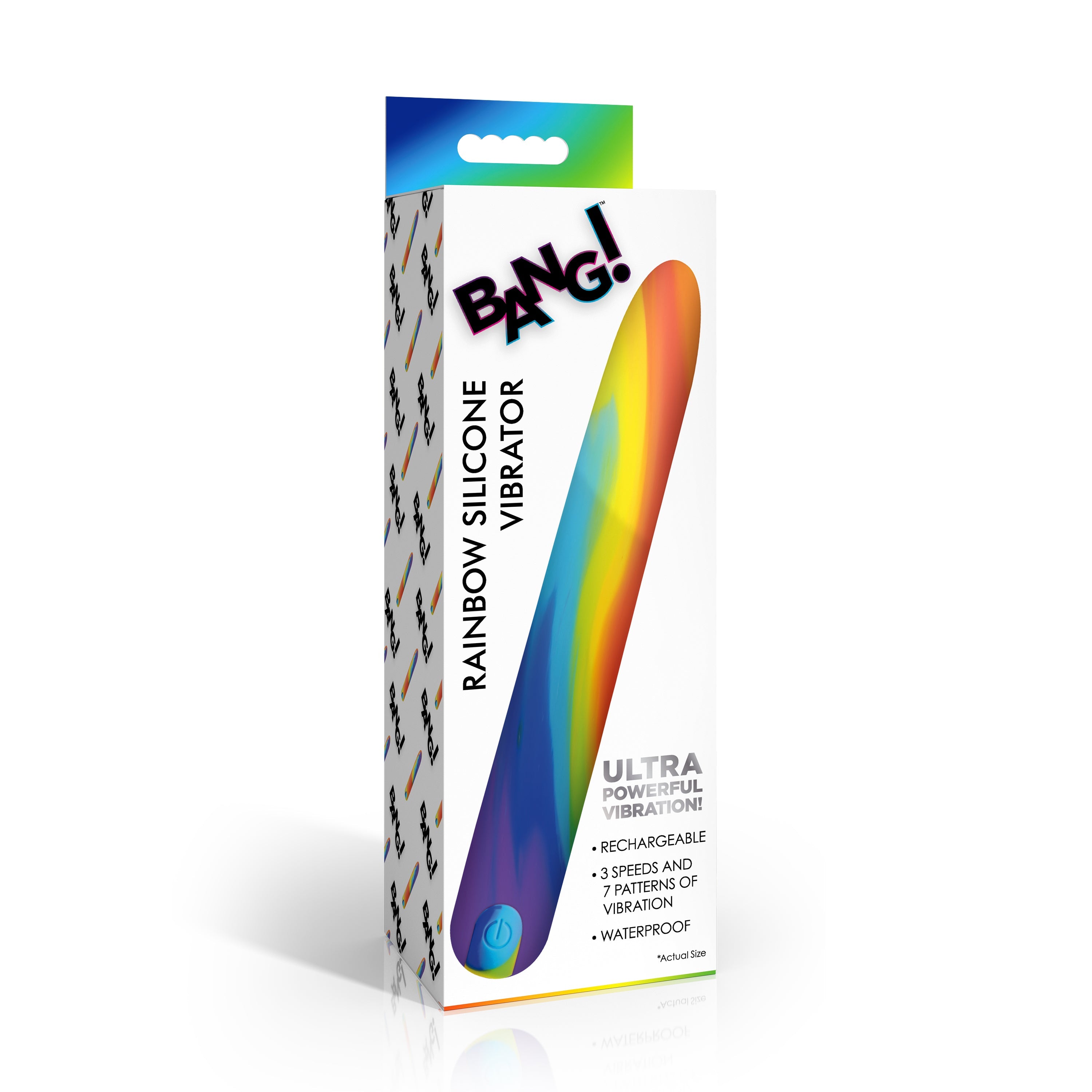 Bang! Rainbow Silicone Vibrator Multi
