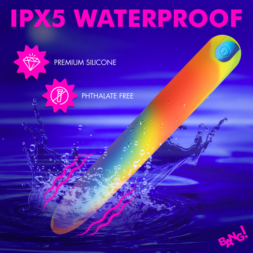 Bang! Rainbow Silicone Vibrator Multi