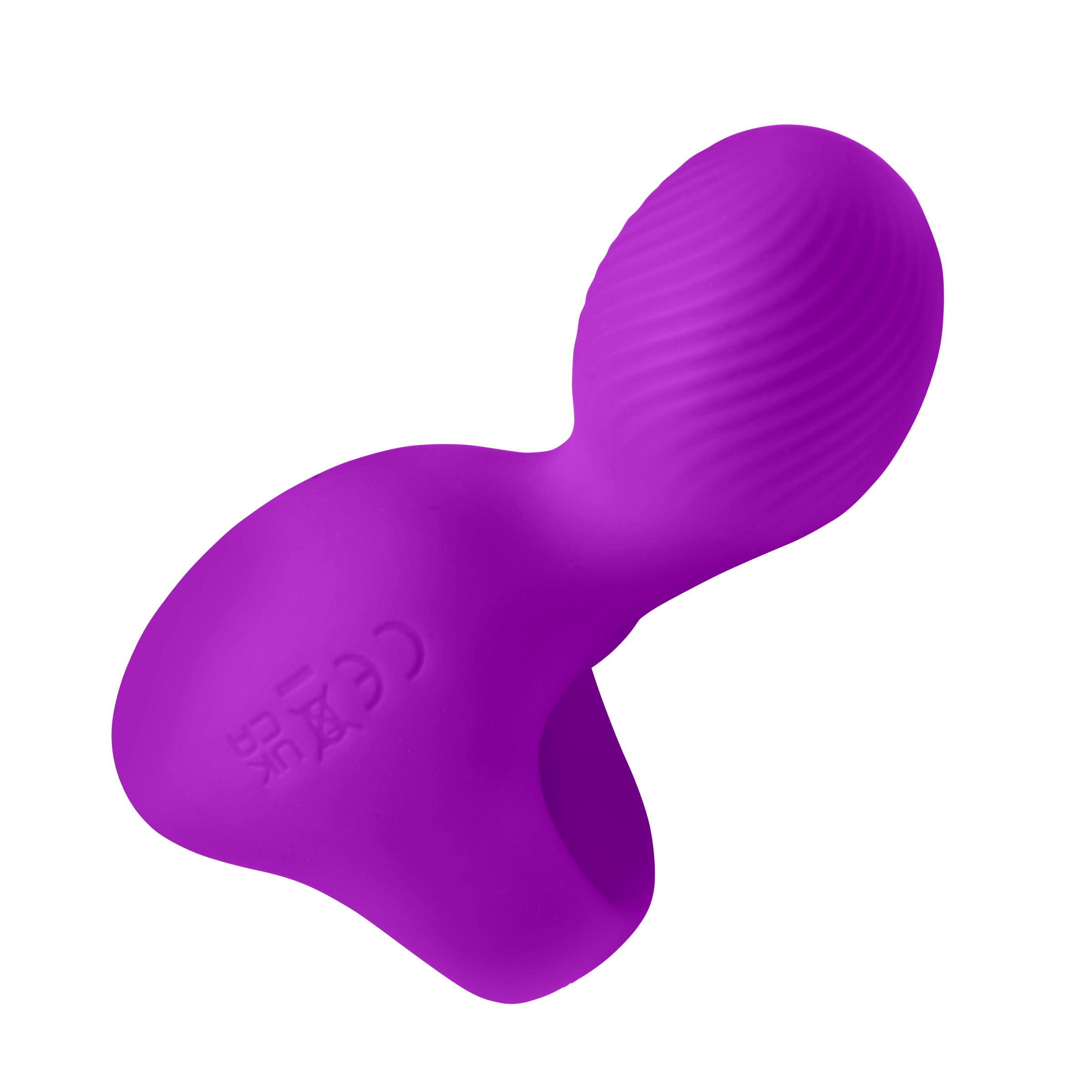Bang! Silicone Finger Vibrator - Pink Purple