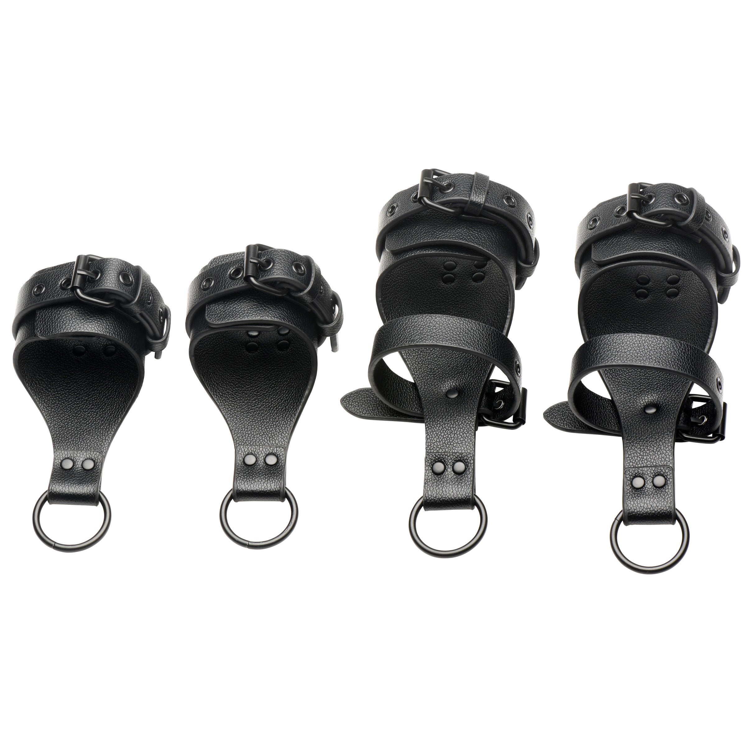 Master Series All Access Bed Restraint Kit Black