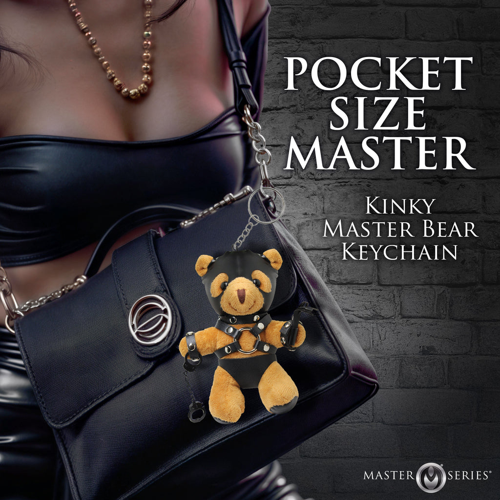 Master Series Master Bear Keychain Black
