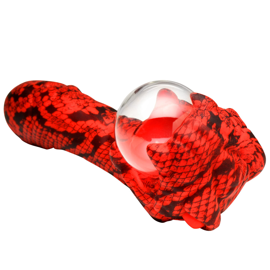 Creature Cocks Cobra Silicone Plasma Vibrator Red