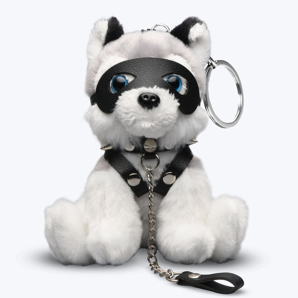 Master Series Max the Fetish Pup Keychain Grey
