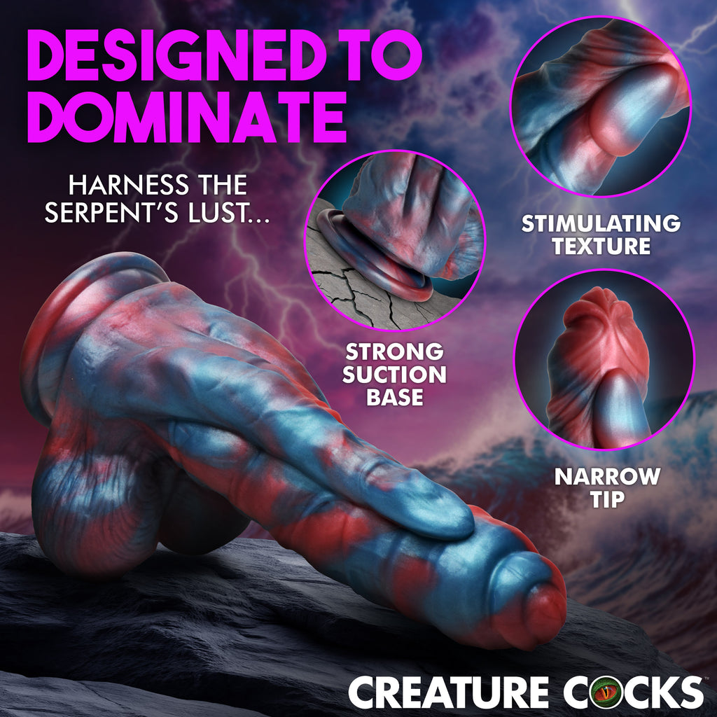 Creature Cocks Hydra X Vibrating Silicone Dildo Multi