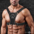 Master Series Alpha Pup Bulldog Harness - Black Black
