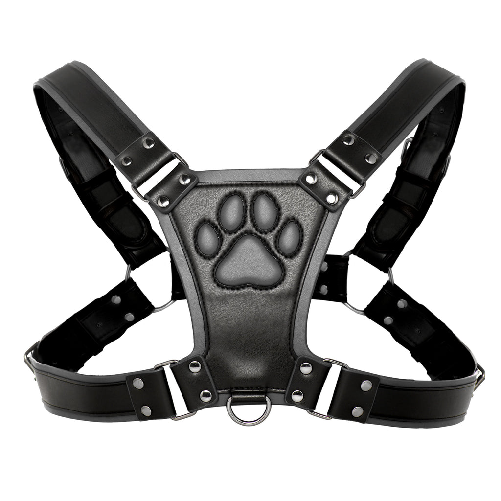 Master Series Alpha Pup Bulldog Harness - Black Black