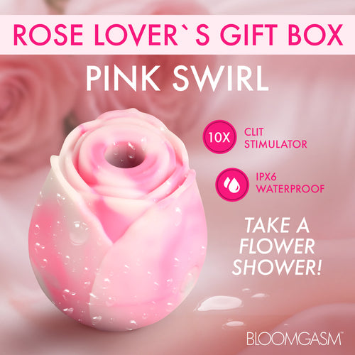 Bloomgasm The Rose Lovers Gift Box - Pink Swirl Multi