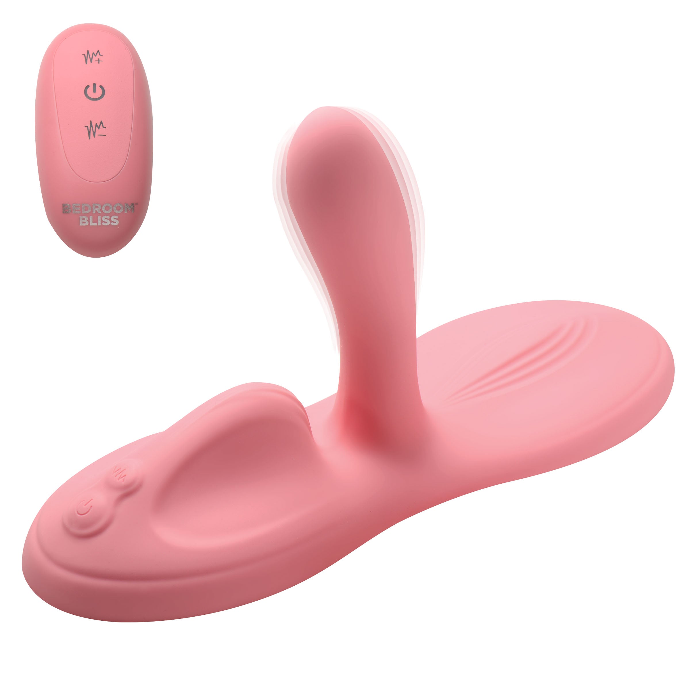 Bedroom Bliss Signature Collection Lover's Grinder Vibrating Silicone Grinder Pink