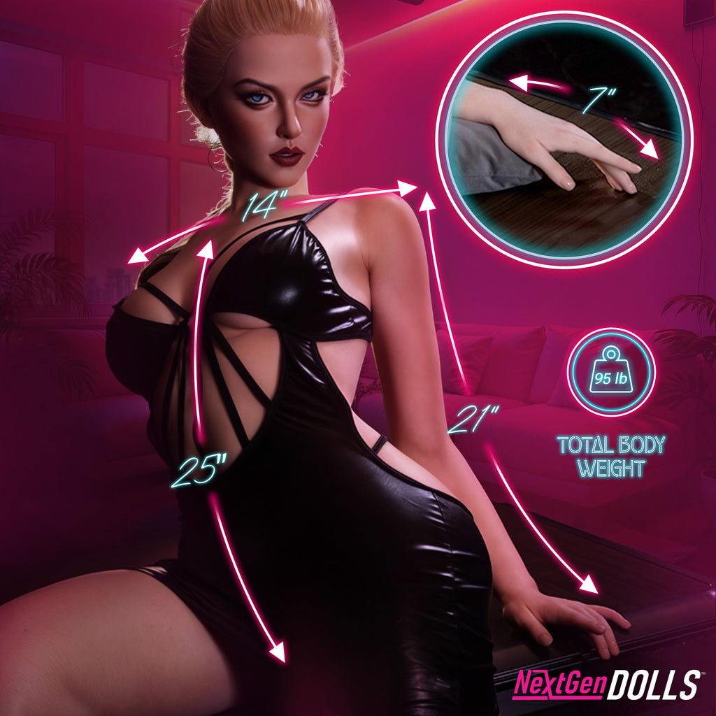 Nextgen Dolls Tanya Silicone Fantasy Love Doll Flesh