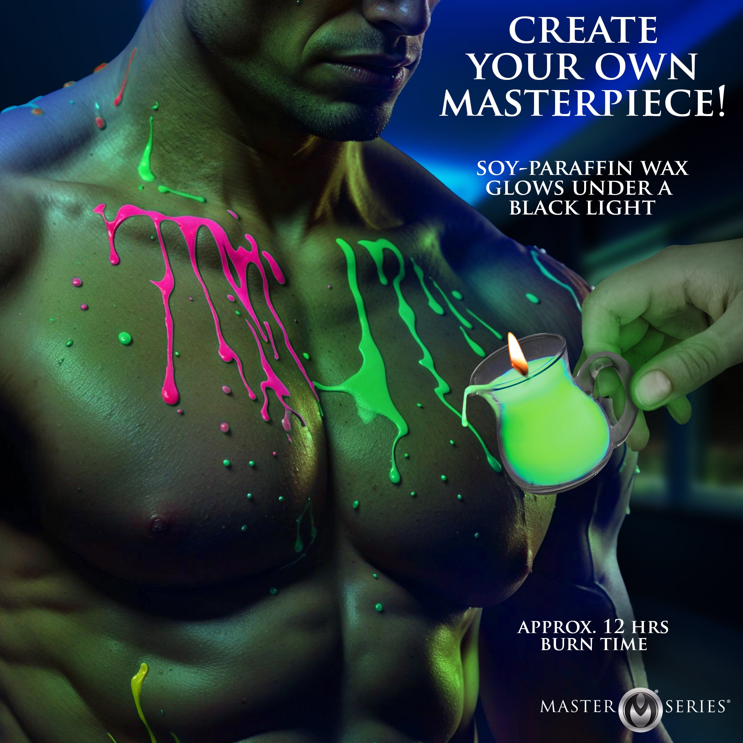 Master Series Blacklight Wax Play Pitchers Multi