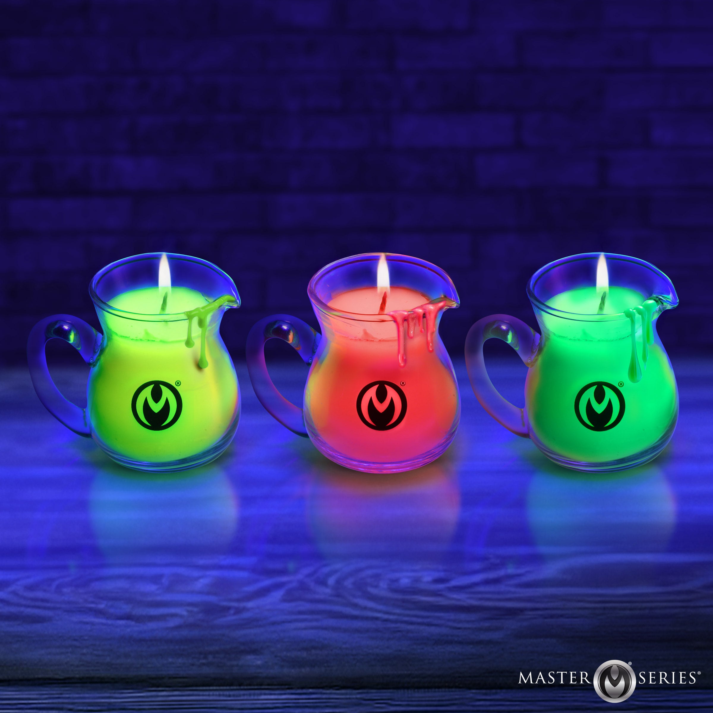 Master Series Blacklight Wax Play Pitchers Multi