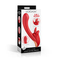 Lickgasm Lusty Licker Licking Silicone Vibrator Red