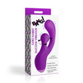Bang! Gyro Rabbit Silicone Vibrator - Purple Purple