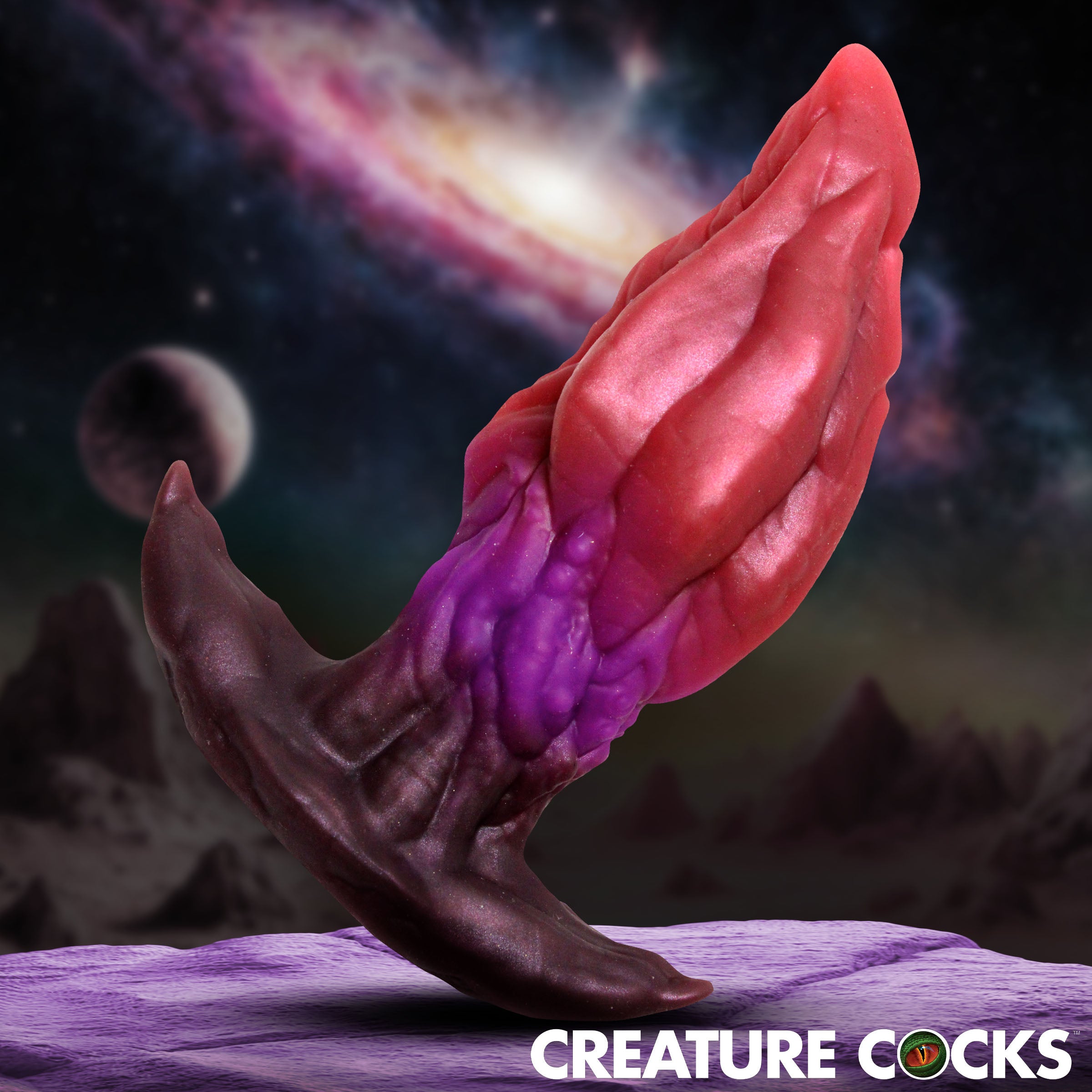 Creature Cocks Crawler Silicone Butt Plug - Medium Multi / Medium