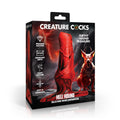 Creature Cocks Hell Hound Silicone Penis Enhancer Red