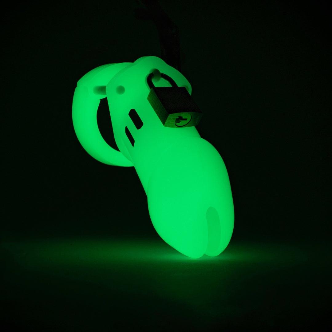 CB6000 Glow-In-The-Dark Male Chastity Device Green